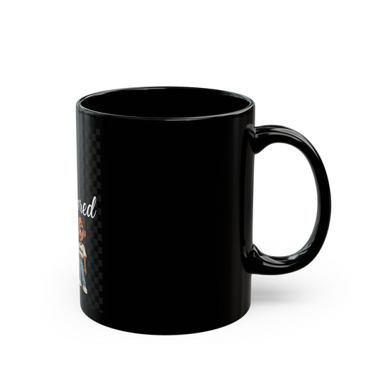 Unbothered Energy Black Mug (11oz, 15oz)
